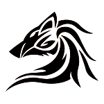 26FTS Tribal Wolf (Small)