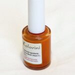 brown temporary tattoo ink colorini body art ink paint in glass bottle