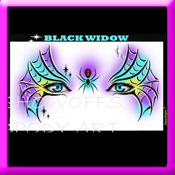 facepainting-stencils-stencileyes-black-widow