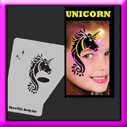 face-painting-stencils-unicorn