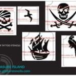 Stencil Pack-Treasure Island