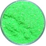 lime green glow in the dark glitter body art
