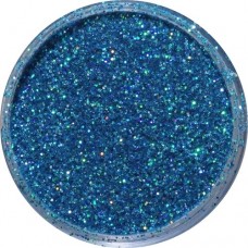 holographic-glitter-blue-turquoise laser glitter in plastic container with screw on lids for temporary tattoos Ybody sold in Canada and USA