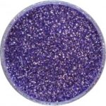 purple lavender grape glitter in plastic container with screw on lids for temporary tattoos Ybody sold in Canada and USA