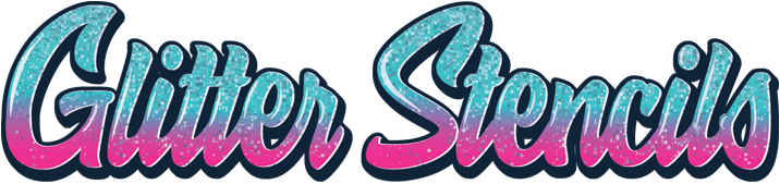 Glitter Stencils Logo Main