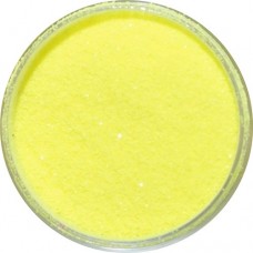 yellow glitter crystalline uv cosmetic grade glitter in plastic container with screw on lids Ybody Canada and usa united states of america
